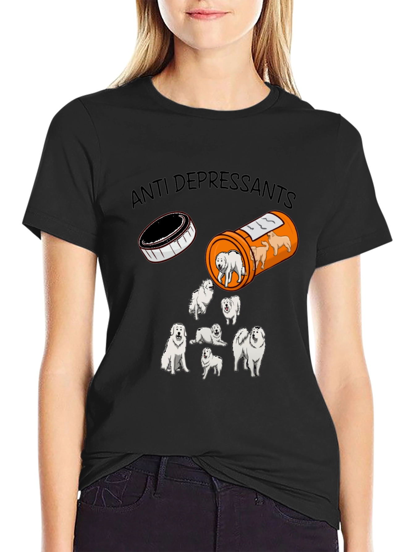 Anti Depressants Dogs T-Shirt