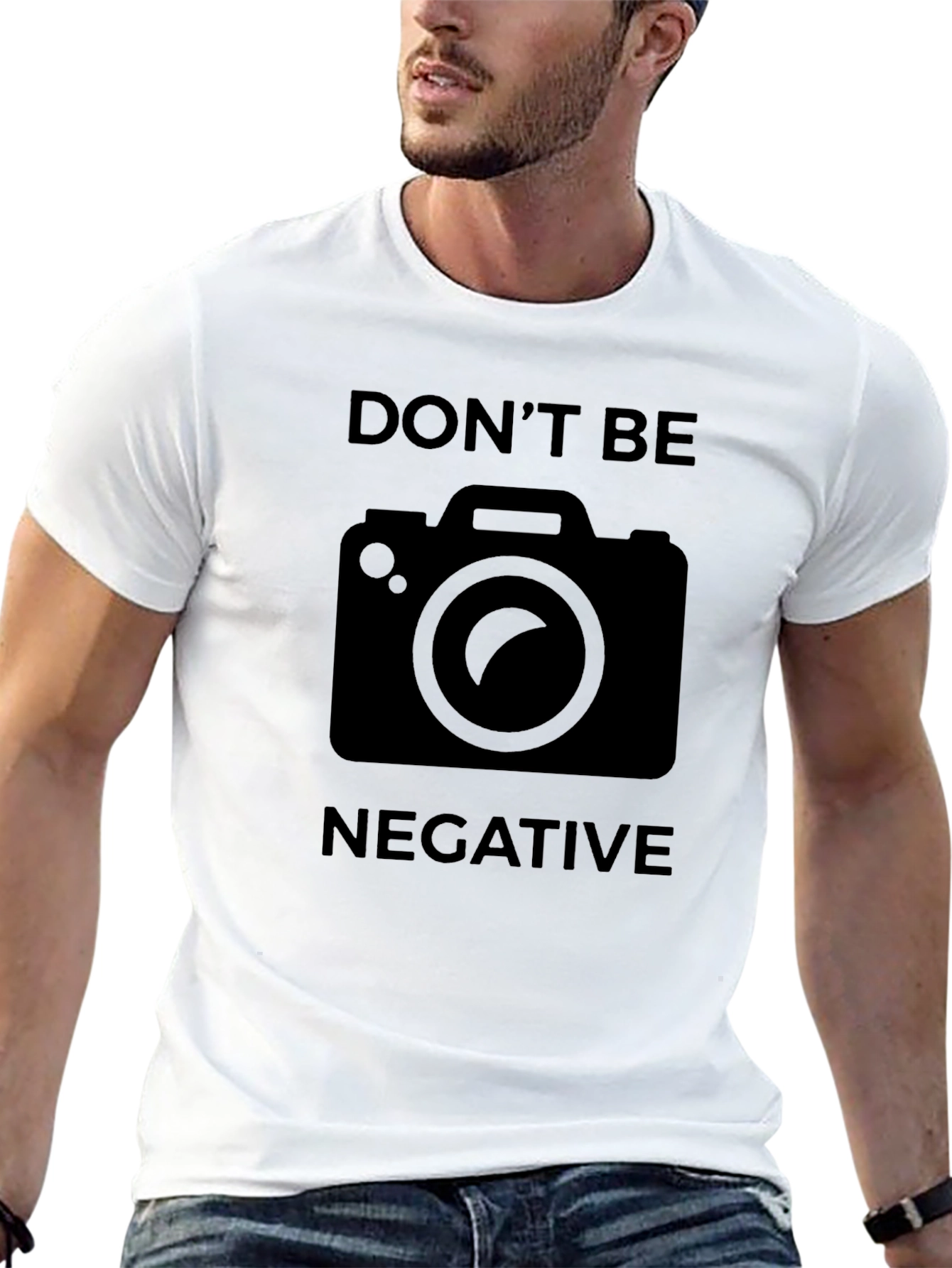 Dont Be Negative Graphic Tee