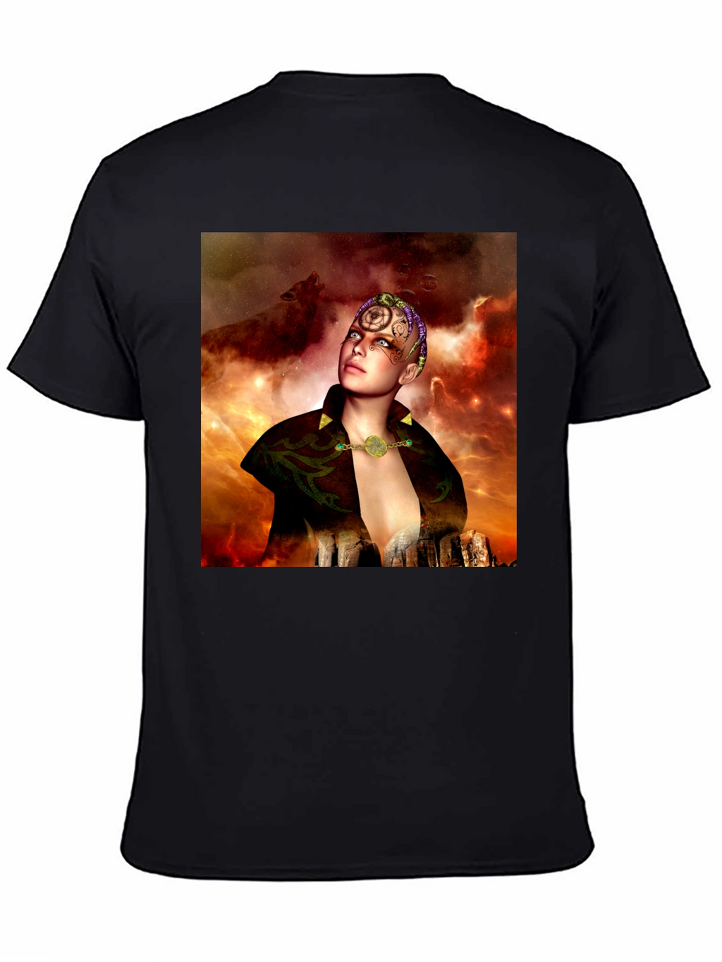 Mystic Woman T-Shirt - Fantasy Graphic Tee