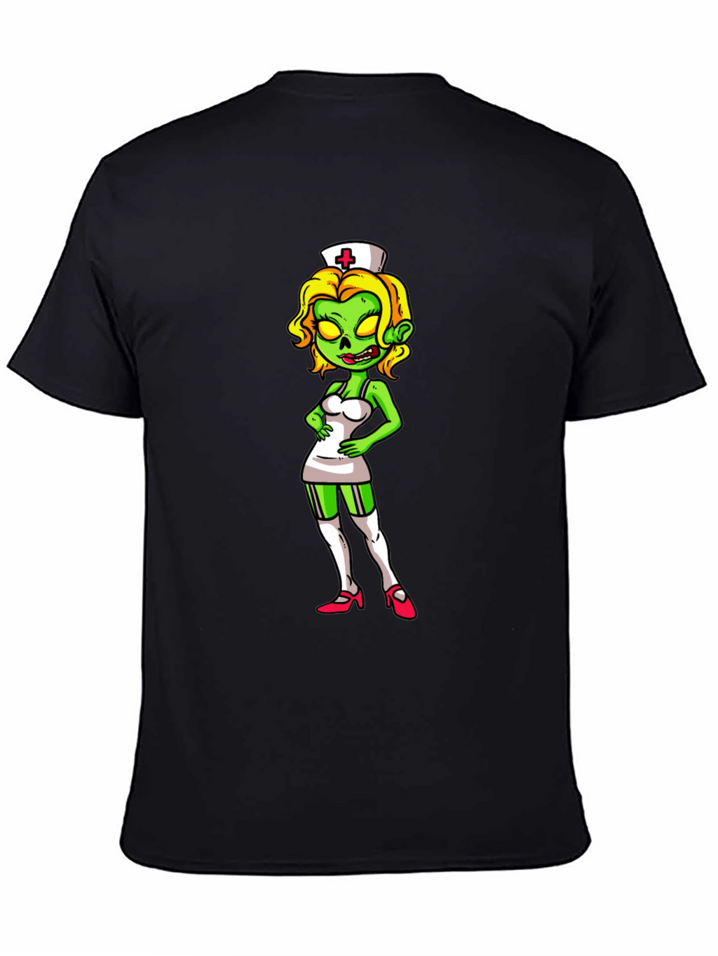 Zombie Nurse T-Shirt: Halloween Costume Tee