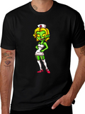 Zombie Nurse T-Shirt: Halloween Costume Tee