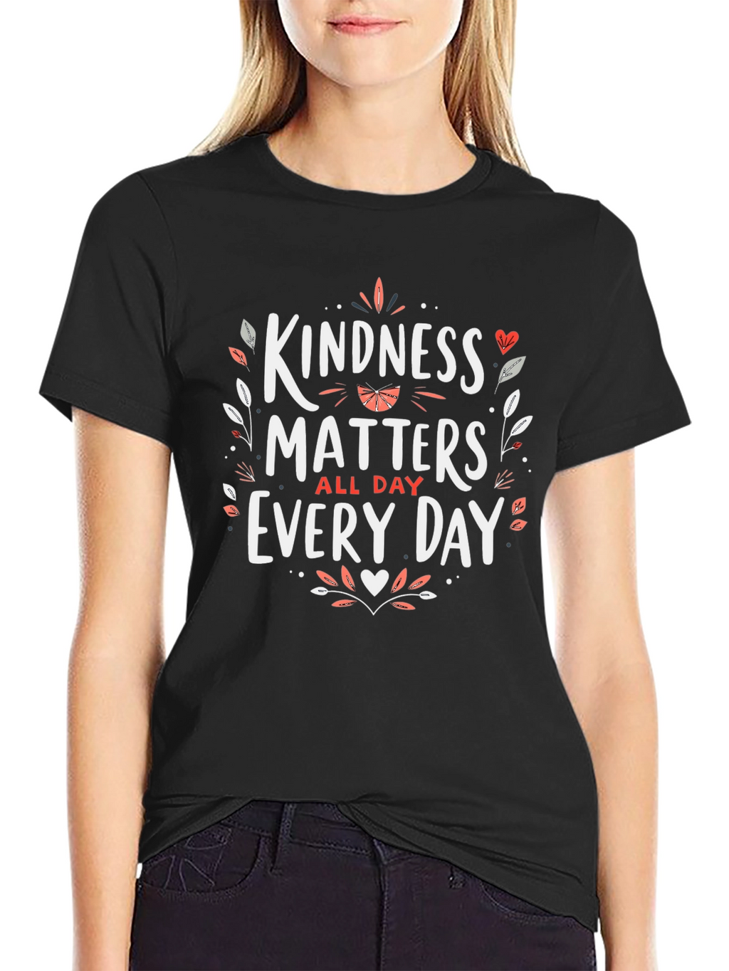 Kindness Matters Black T-Shirt