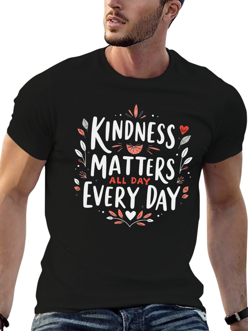 Kindness Matters Black T-Shirt