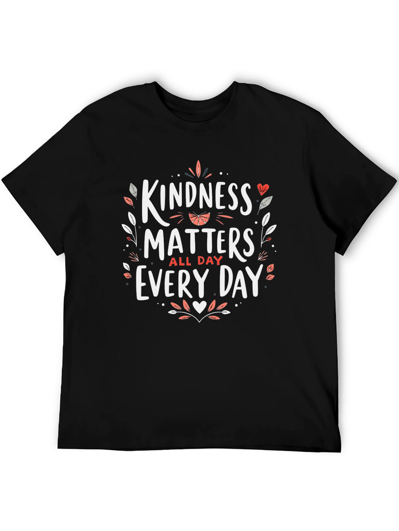 Kindness Matters Black T-Shirt