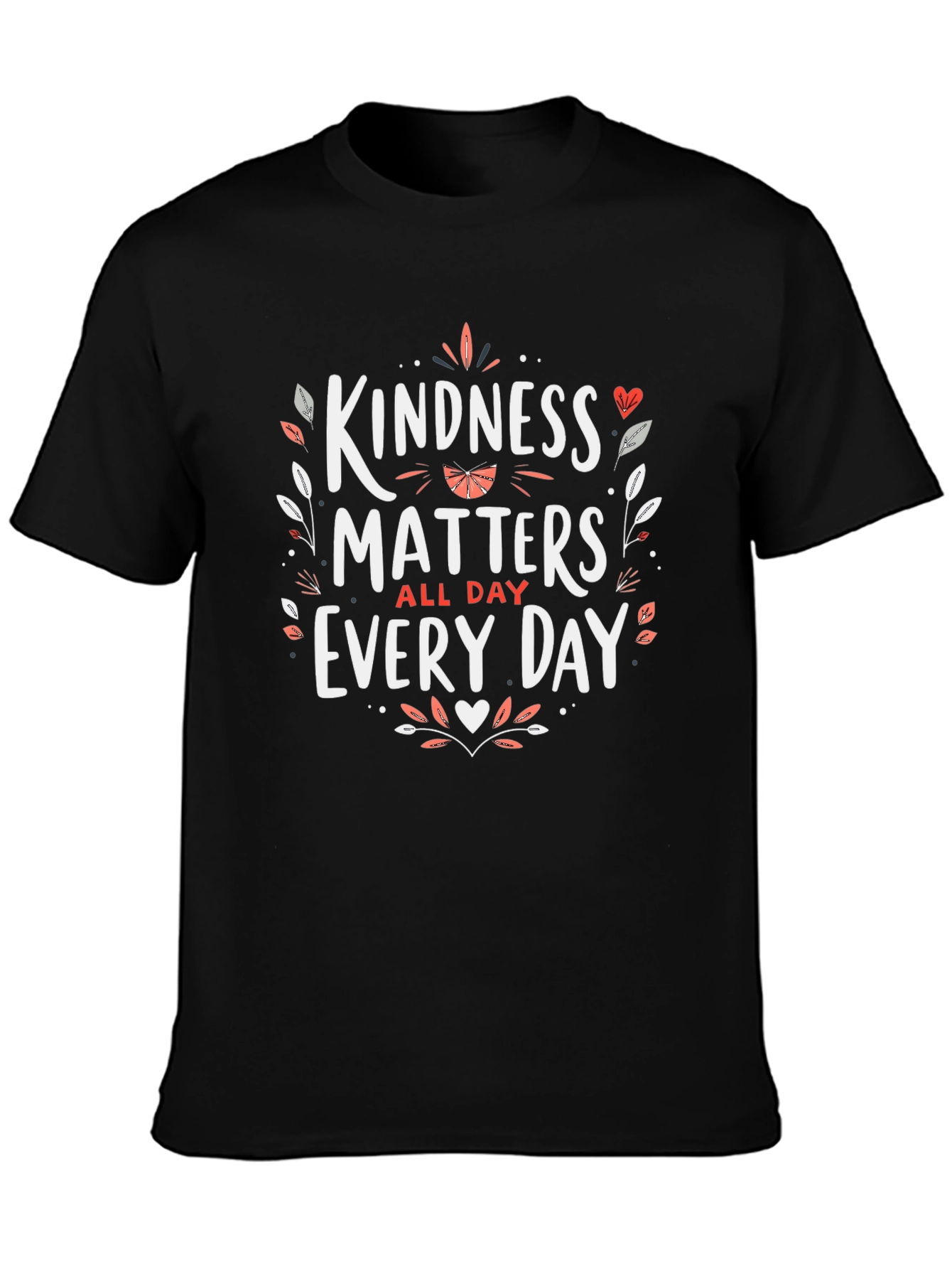 Kindness Matters Black T-Shirt