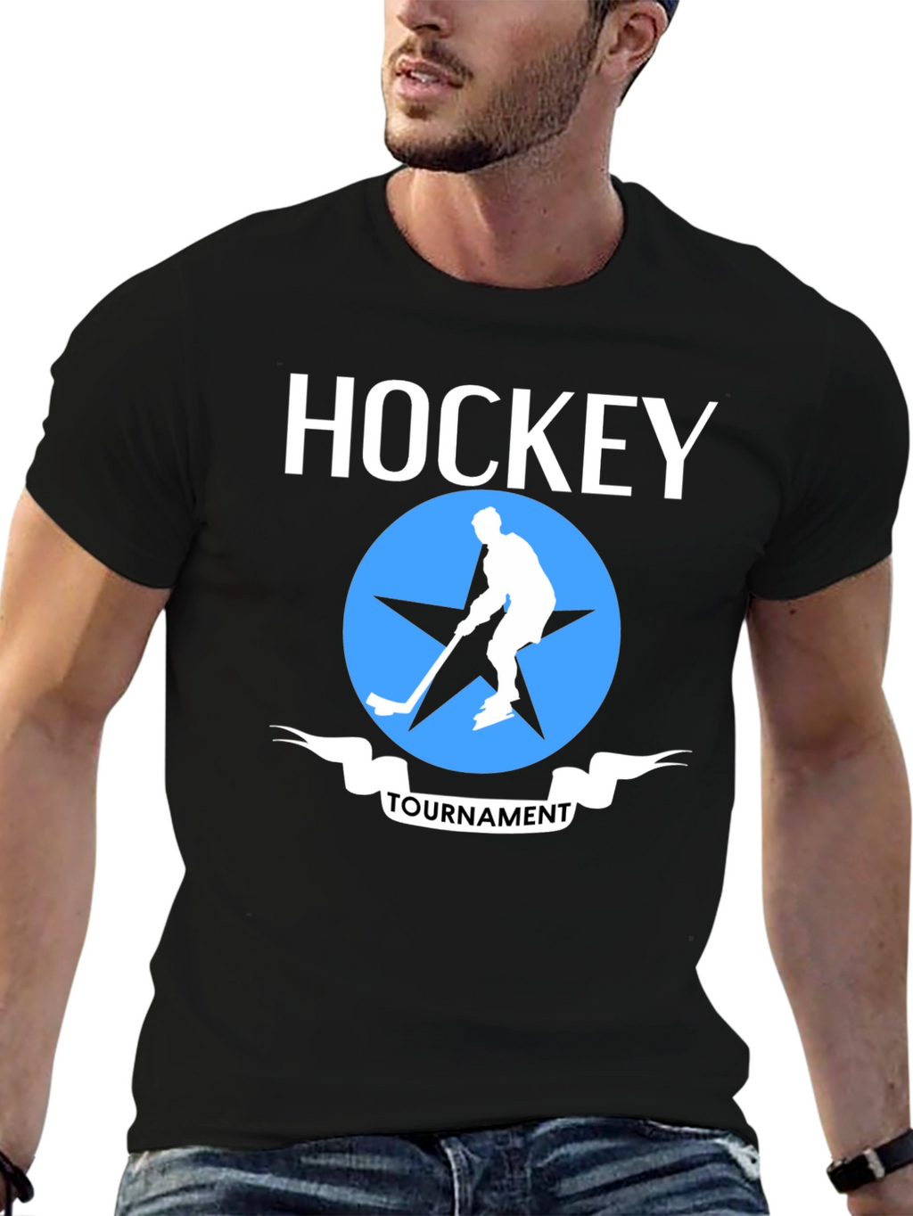 Hockey Tournament Graphic T-Shirt