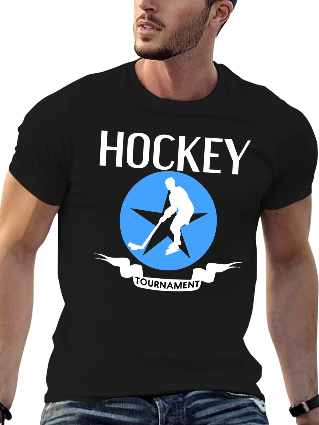 Hockey Tournament Graphic T-Shirt