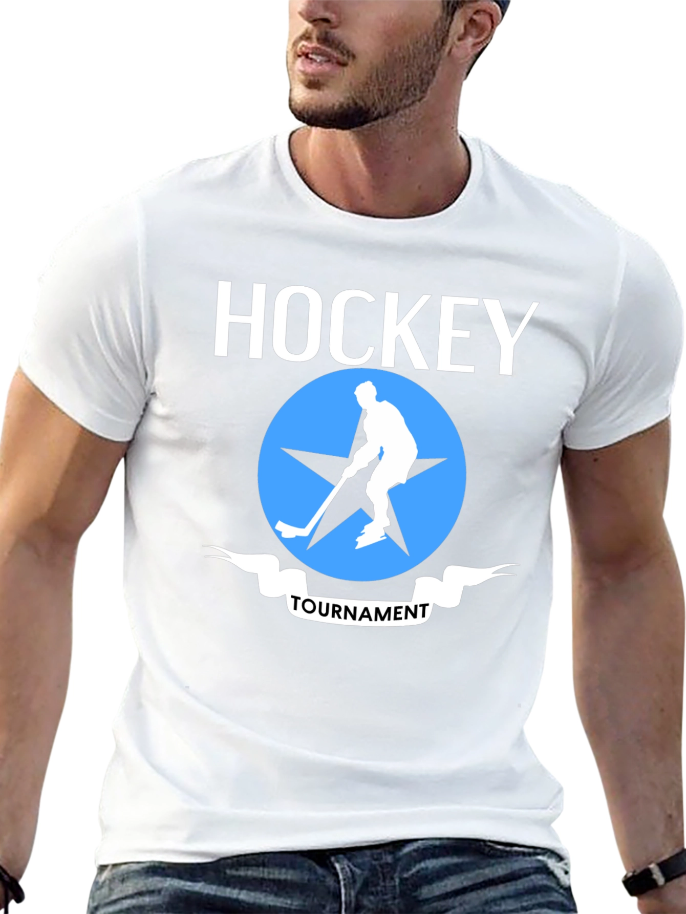 Hockey Tournament Graphic T-Shirt