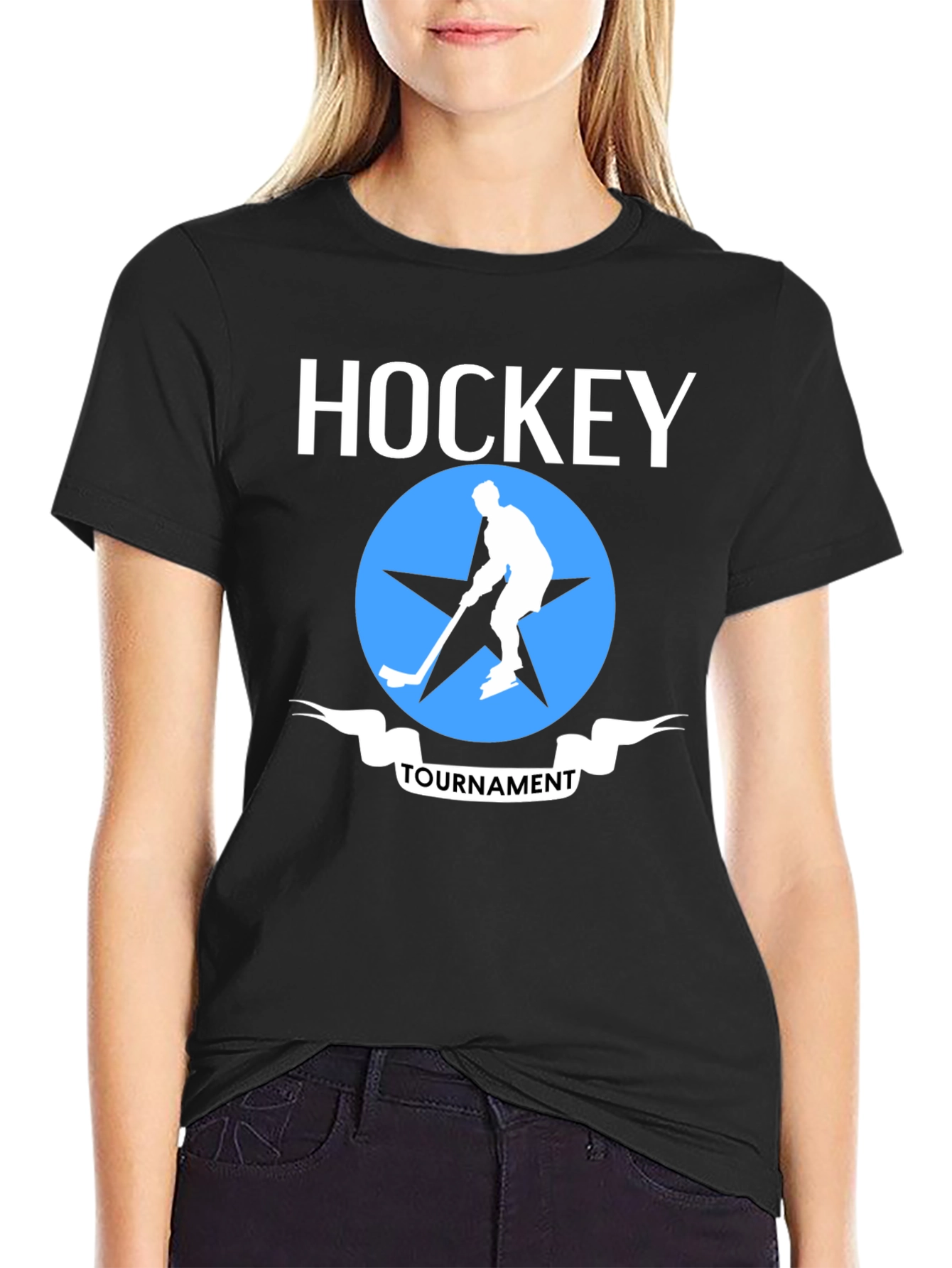 Hockey Tournament Graphic T-Shirt