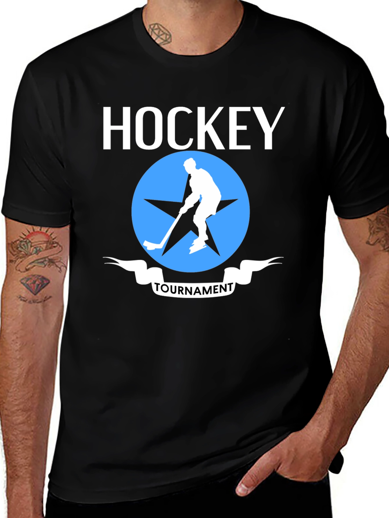 Hockey Tournament Graphic T-Shirt