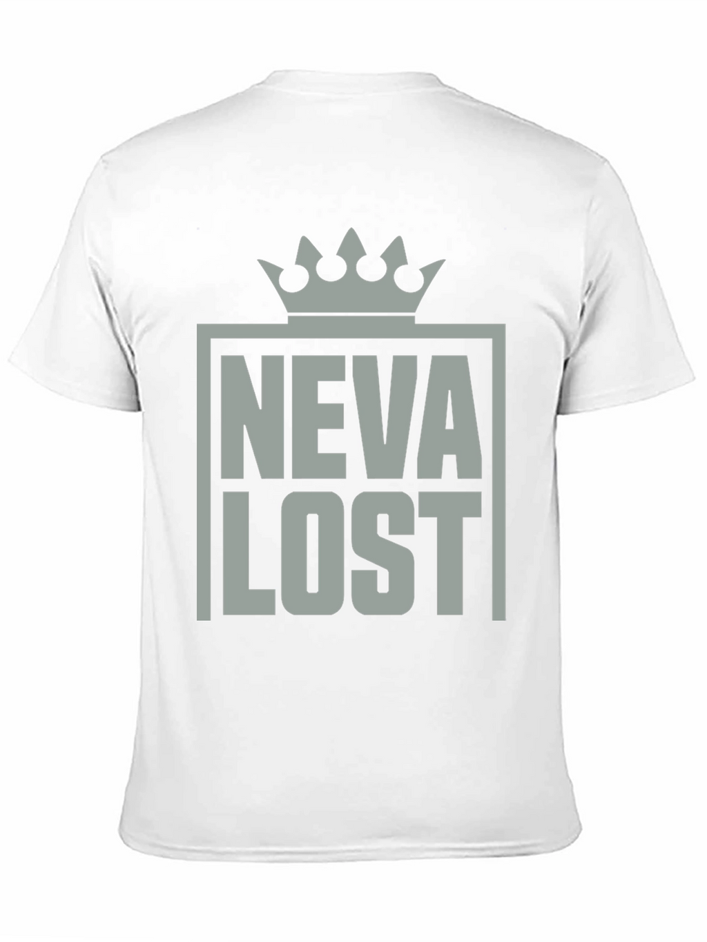 Neva Lost Graphic T-Shirt Crown Design