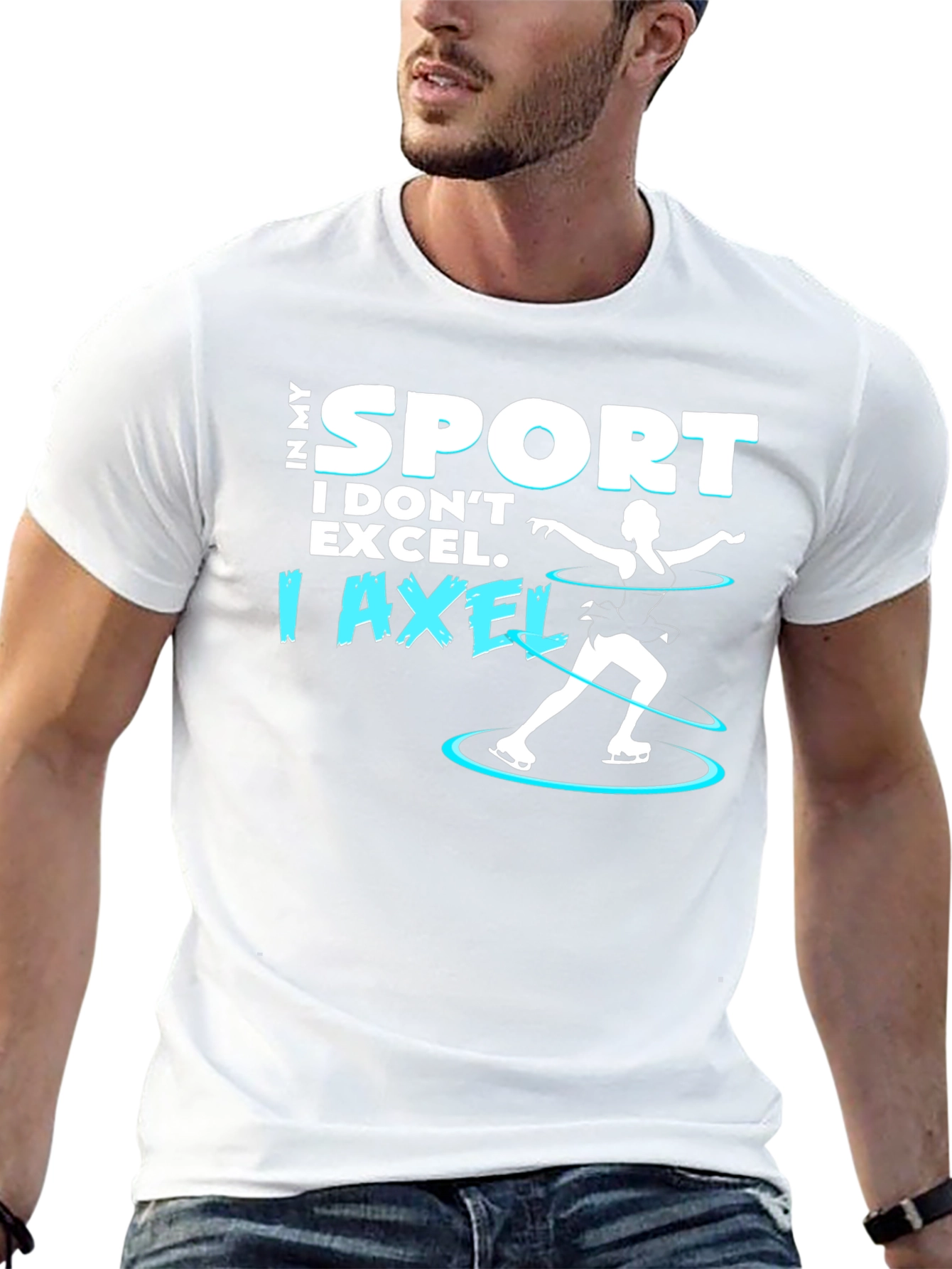 I Axel T-Shirt - Funny Ice Skating Tee