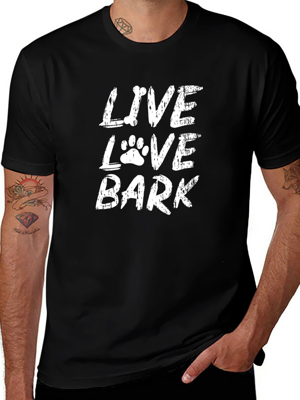 Live Love Bark T-Shirt
