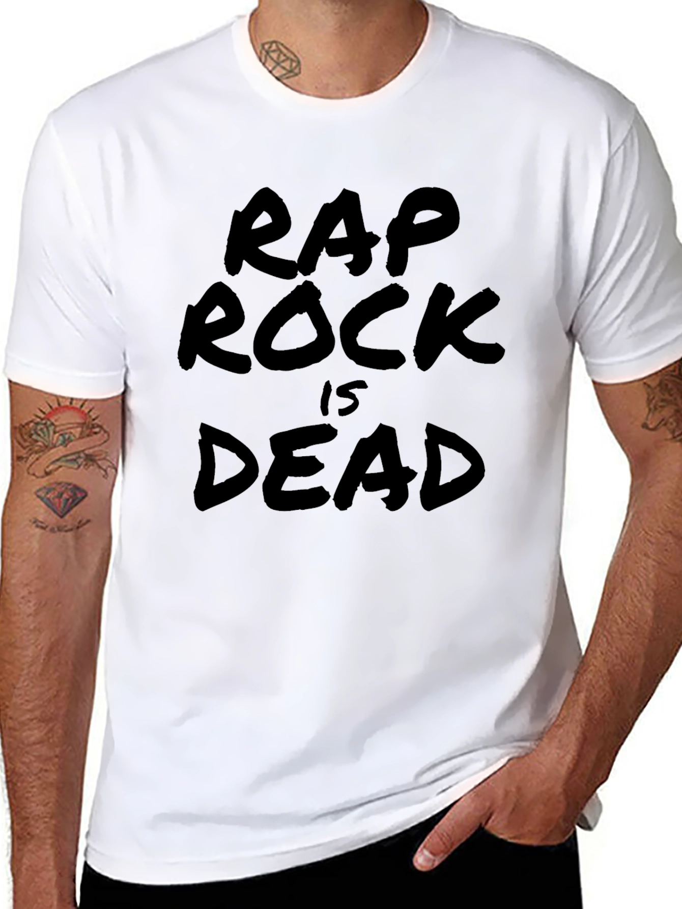 Rap Rock is Dead Graphic Tee