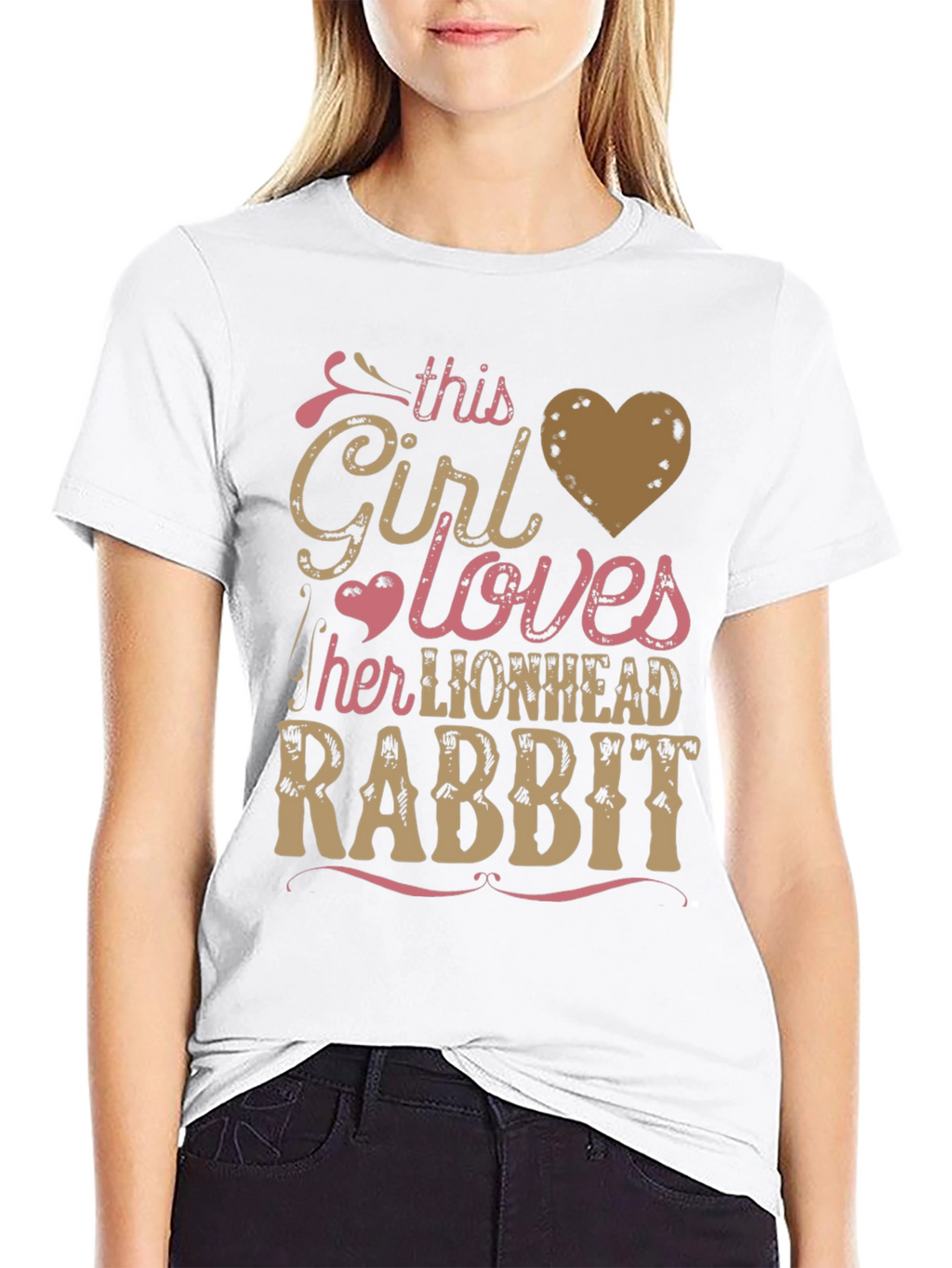 Lionhead Rabbit Lover T-Shirt