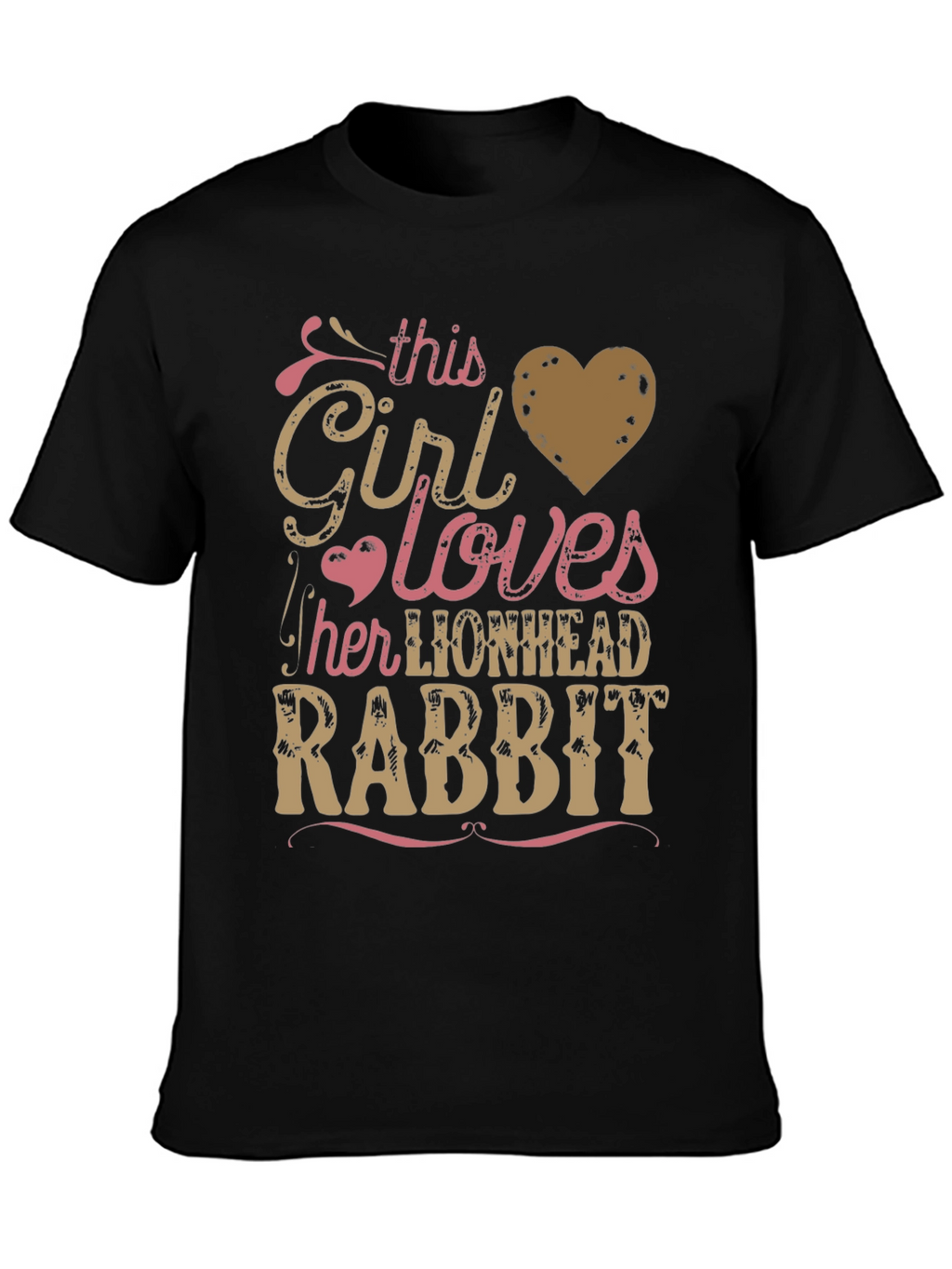 Lionhead Rabbit Lover T-Shirt