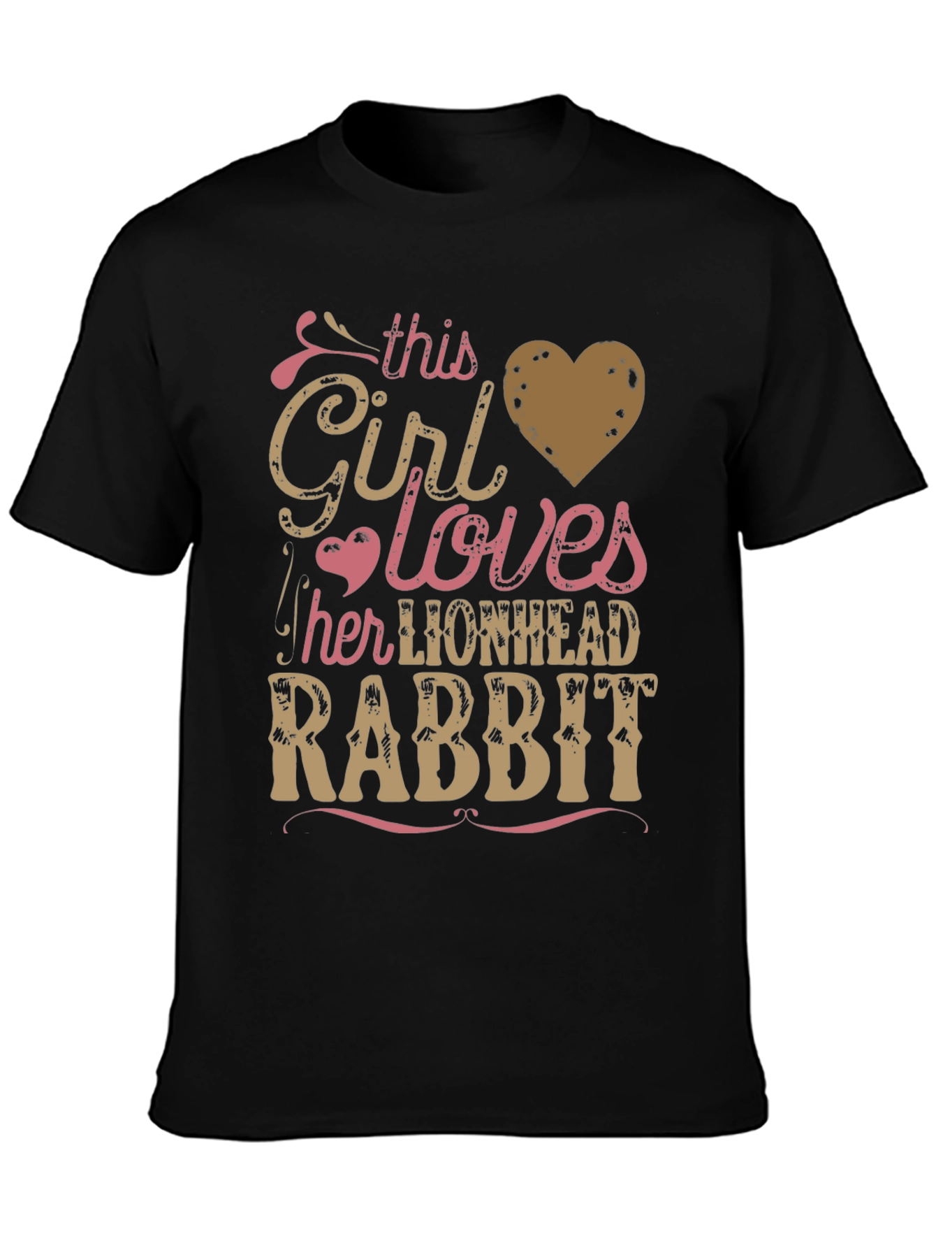 Lionhead Rabbit Lover T-Shirt