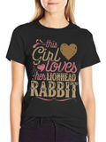 Lionhead Rabbit Lover T-Shirt