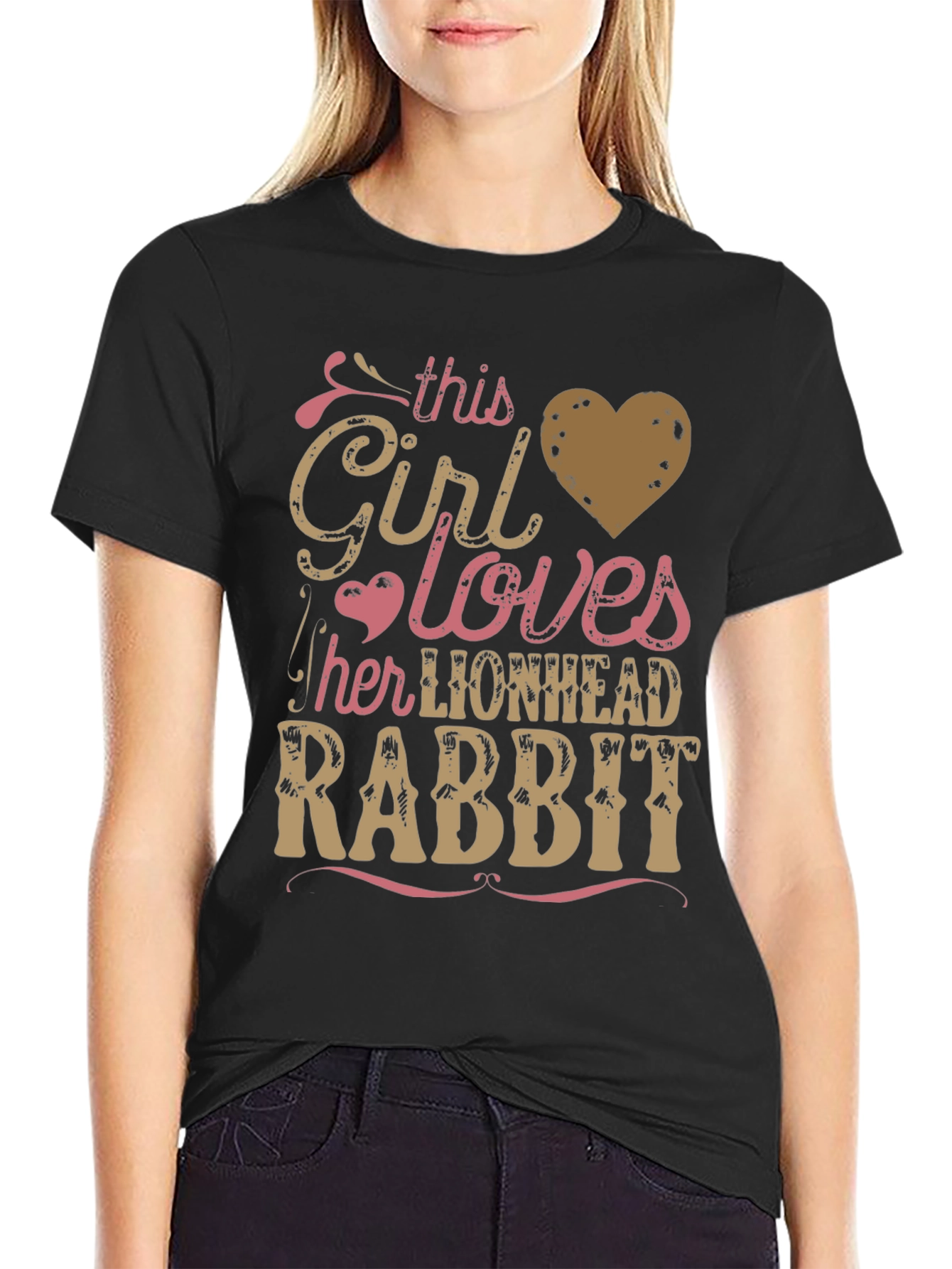 Lionhead Rabbit Lover T-Shirt
