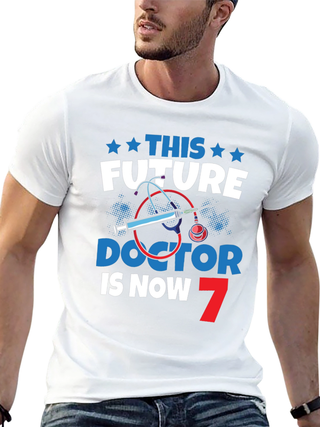 Future Doctor 7th Birthday T-Shirt