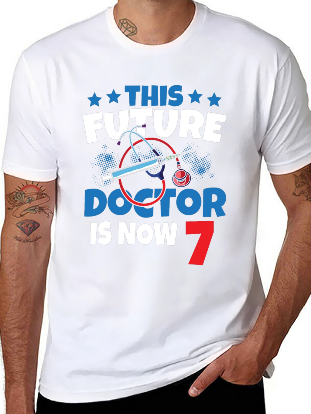 Future Doctor 7th Birthday T-Shirt