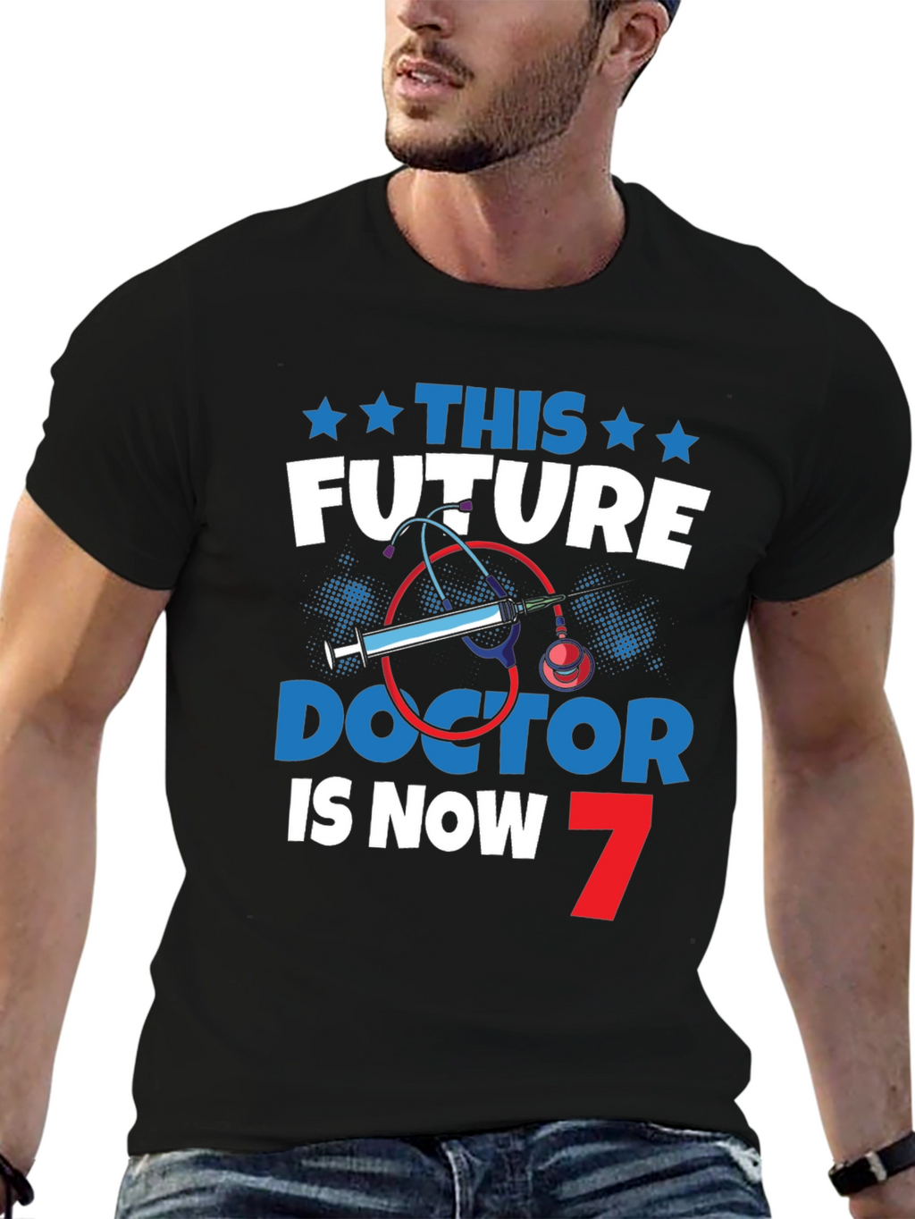 Future Doctor 7th Birthday T-Shirt