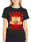 Shiba Ramen Black T-Shirt