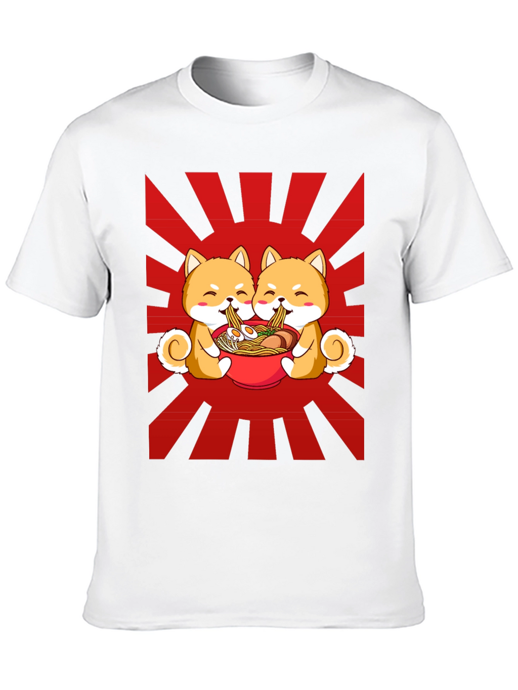 Shiba Ramen Black T-Shirt