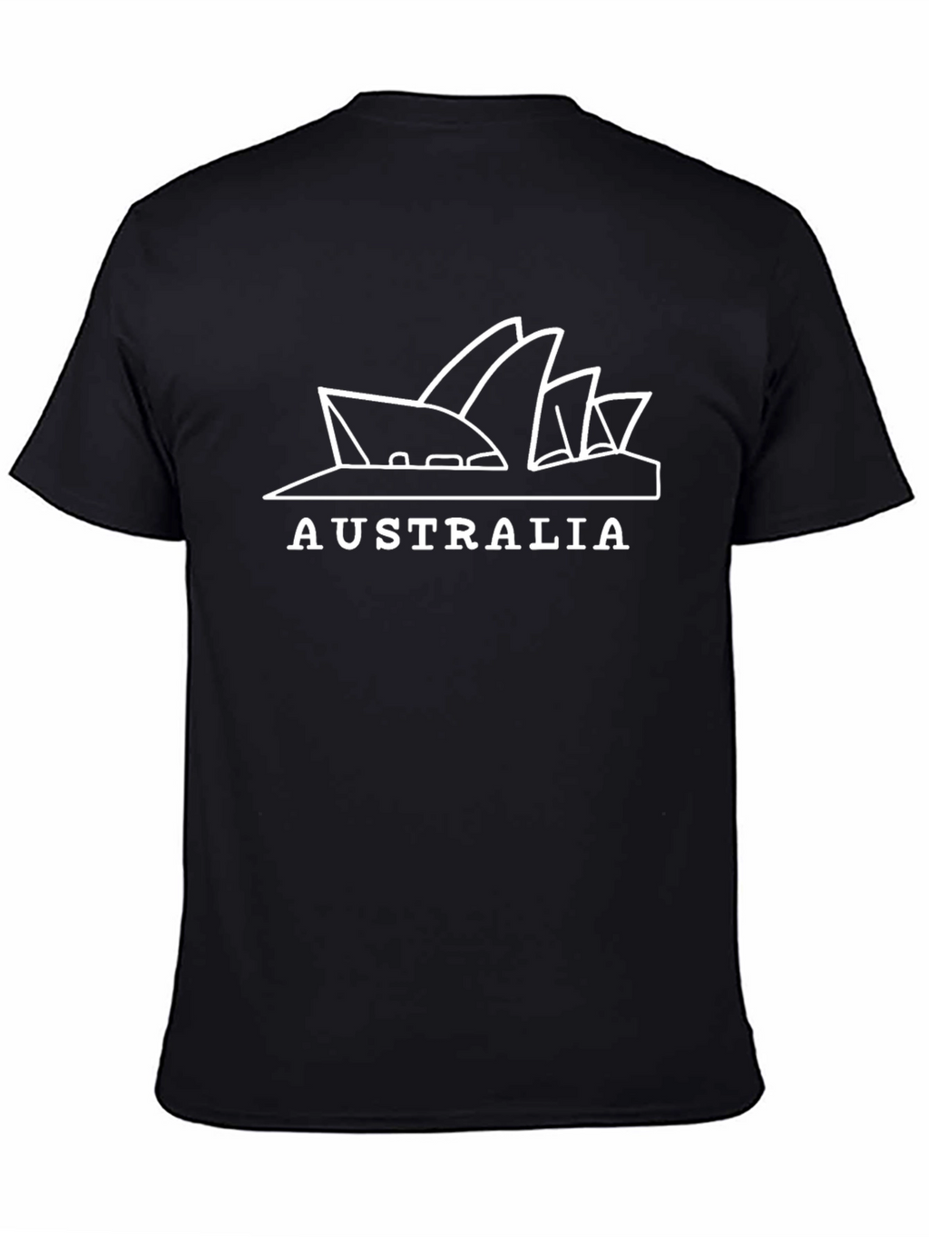 Australia Sydney Opera House Graphic Tee - Black
