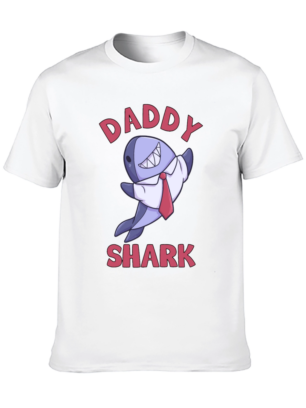 Daddy Shark Graphic T-Shirt - Black