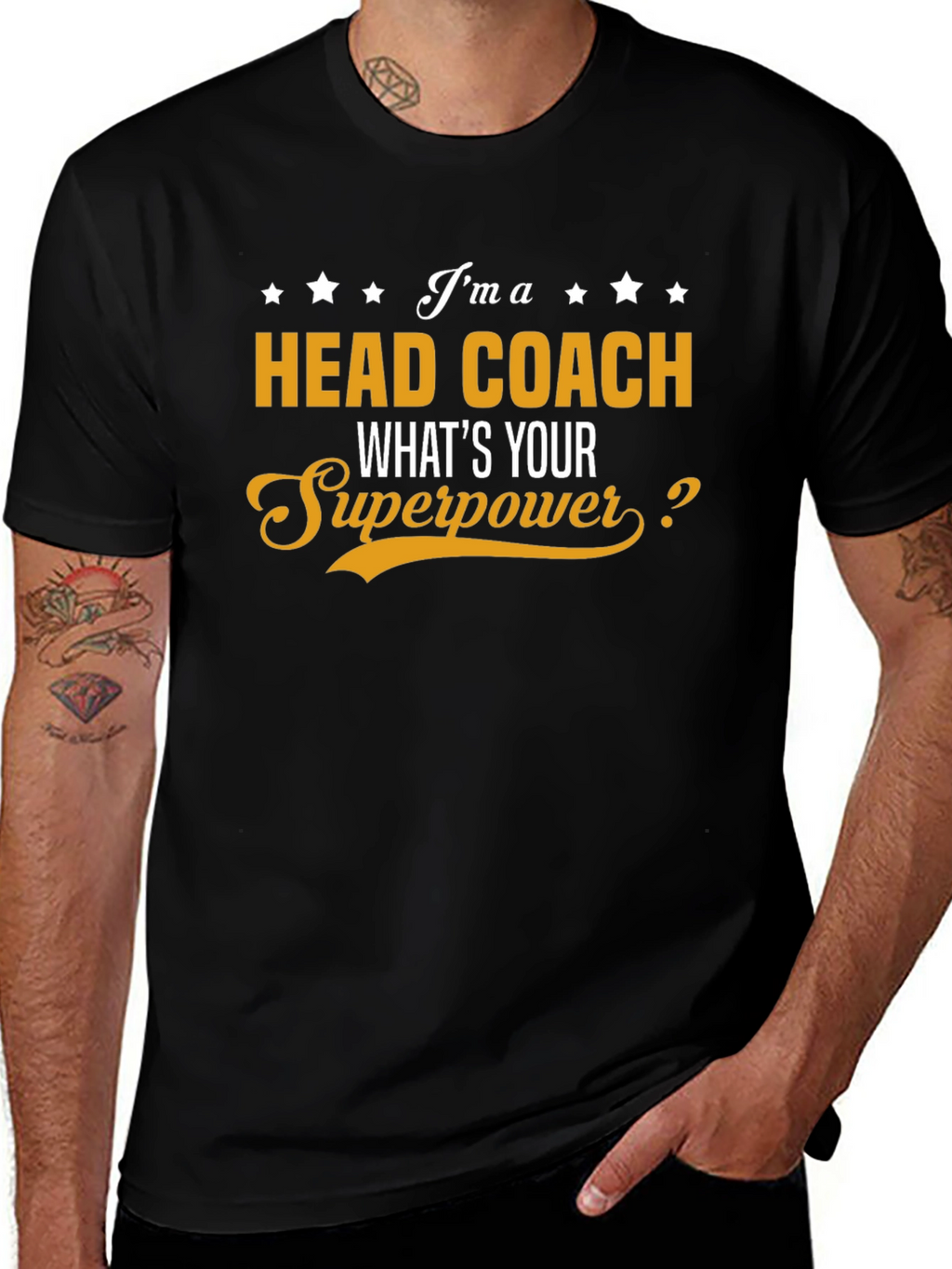 Head Coach Superpower Graphic Tee
