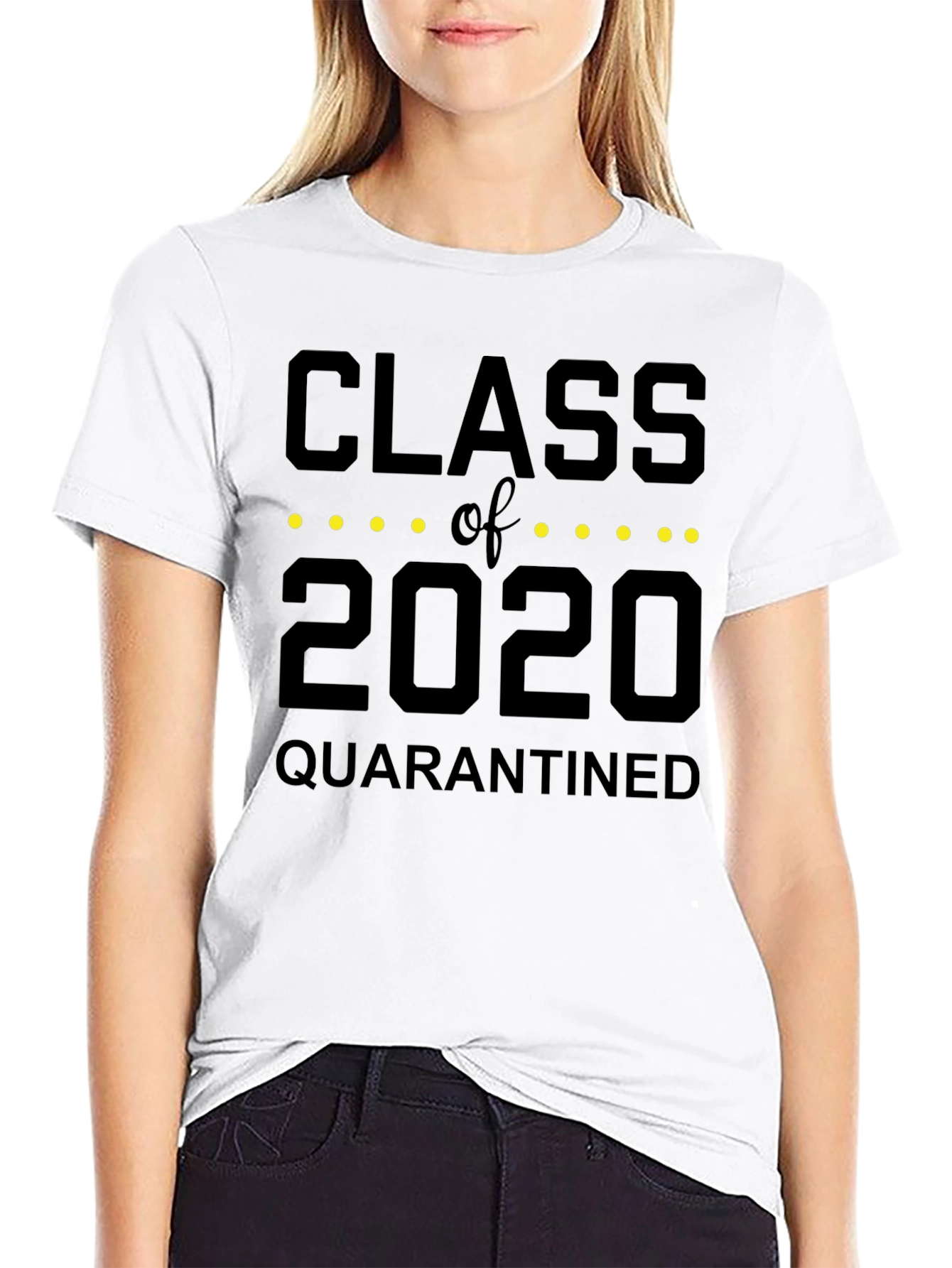 Class of 2020 Quarantined Black T-Shirt