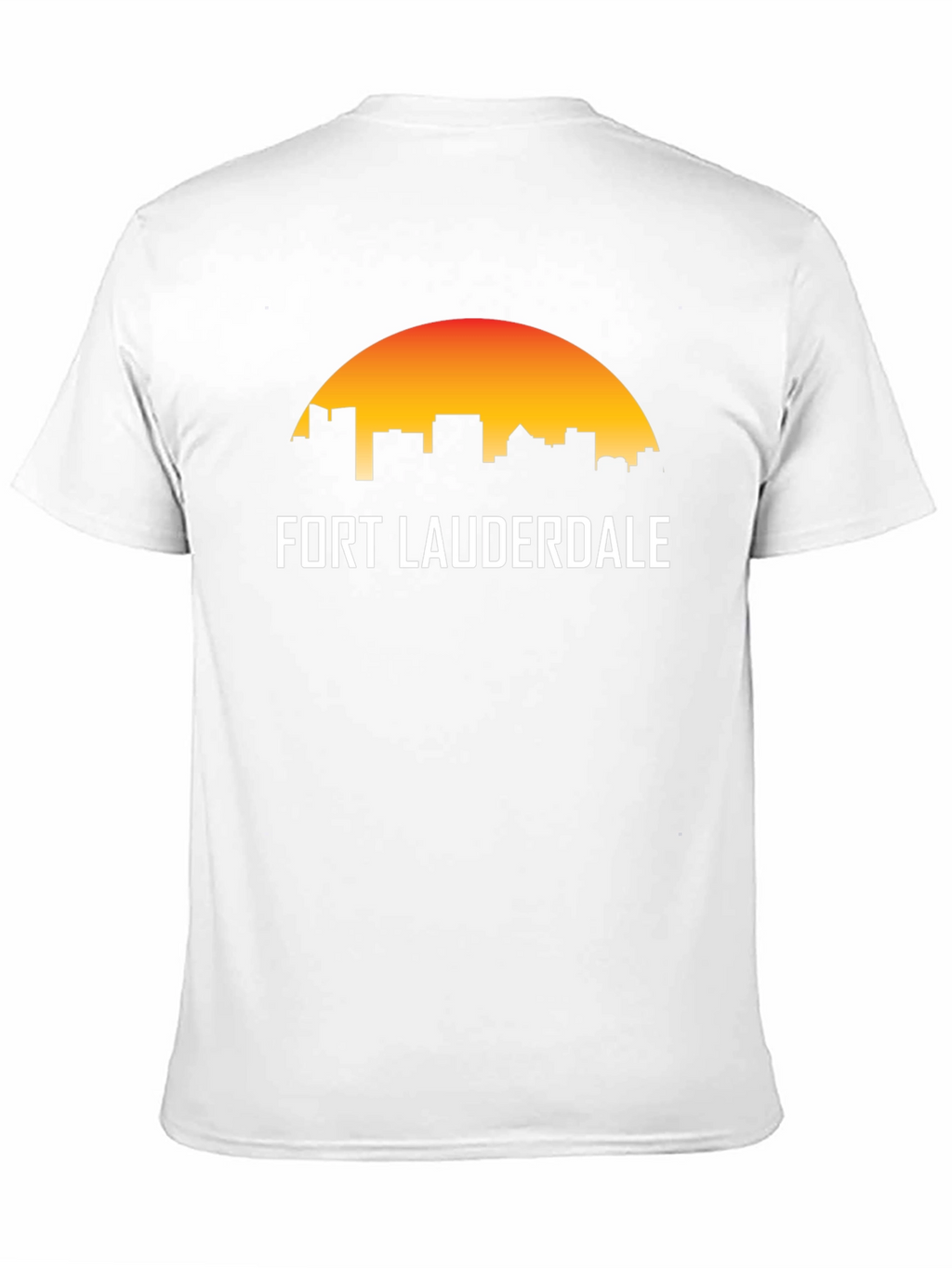 Fort Lauderdale Skyline Graphic T-Shirt