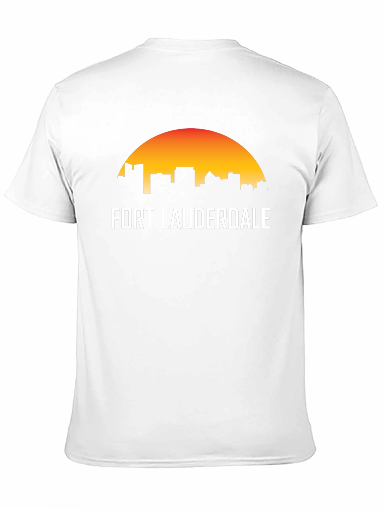 Fort Lauderdale Skyline Graphic T-Shirt