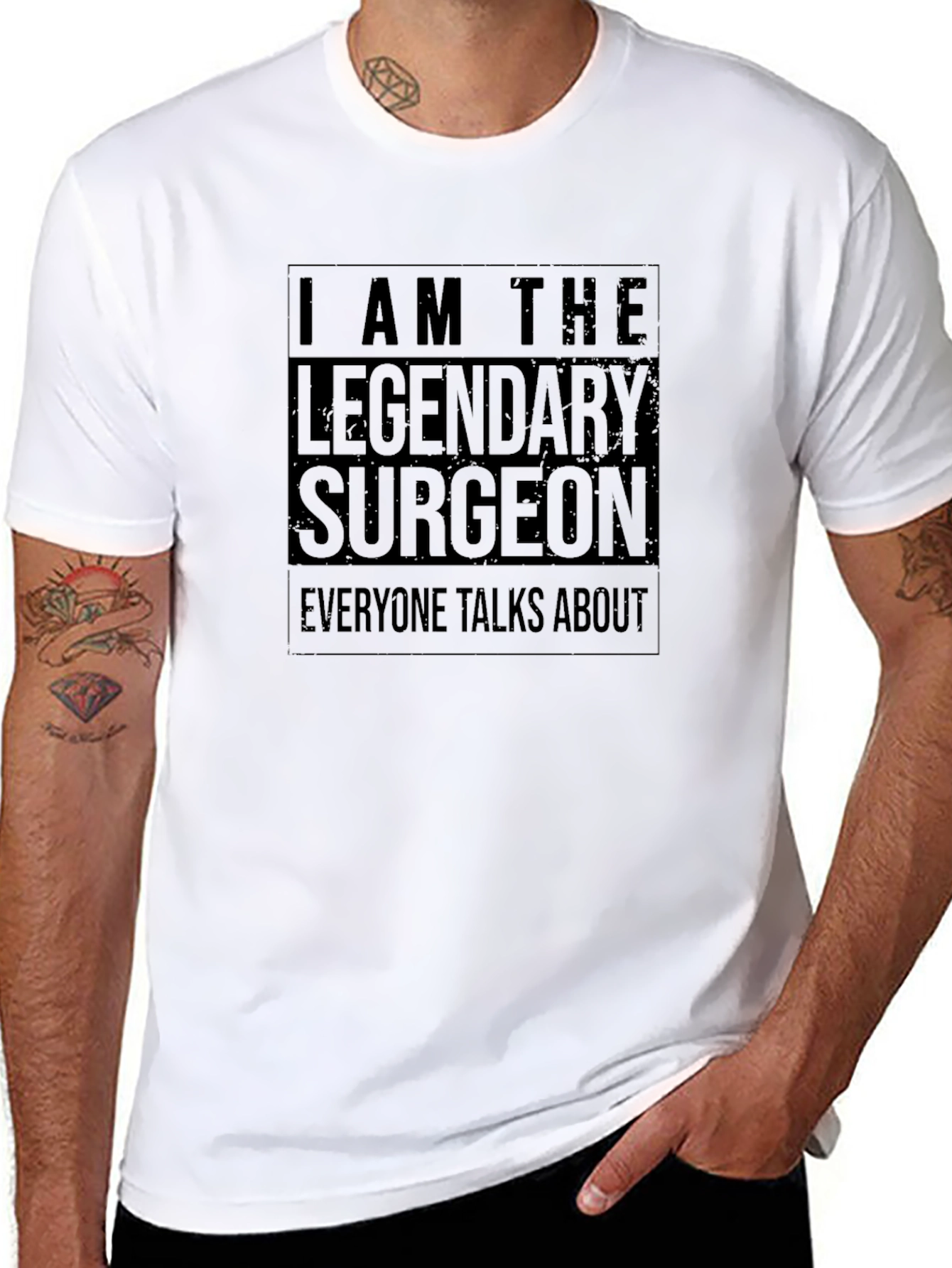 Legendary Surgeon Black Graphic Tee
