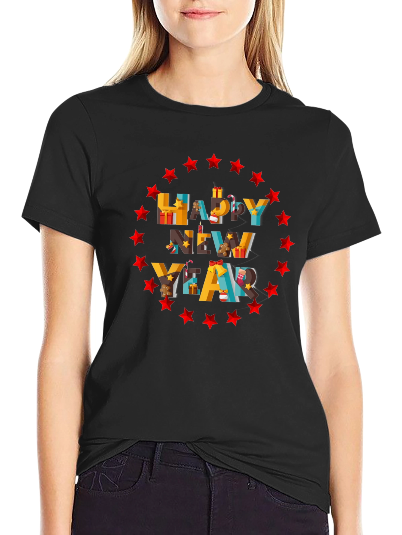 Festive New Year T-Shirt - Holiday Gift