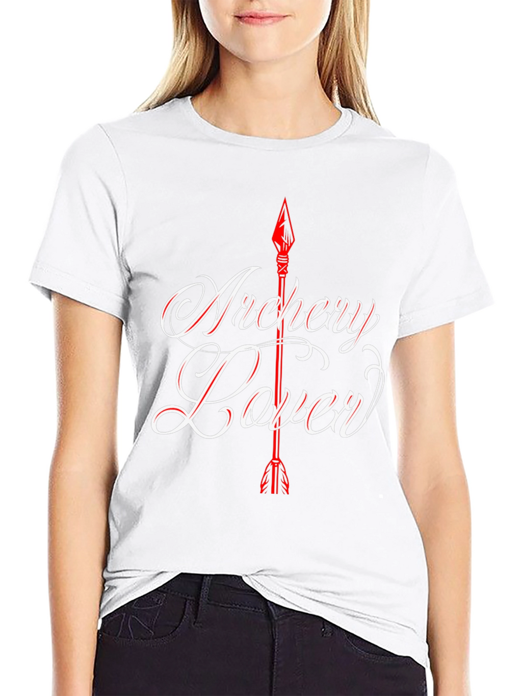 Archery Lover Graphic Tee - Black
