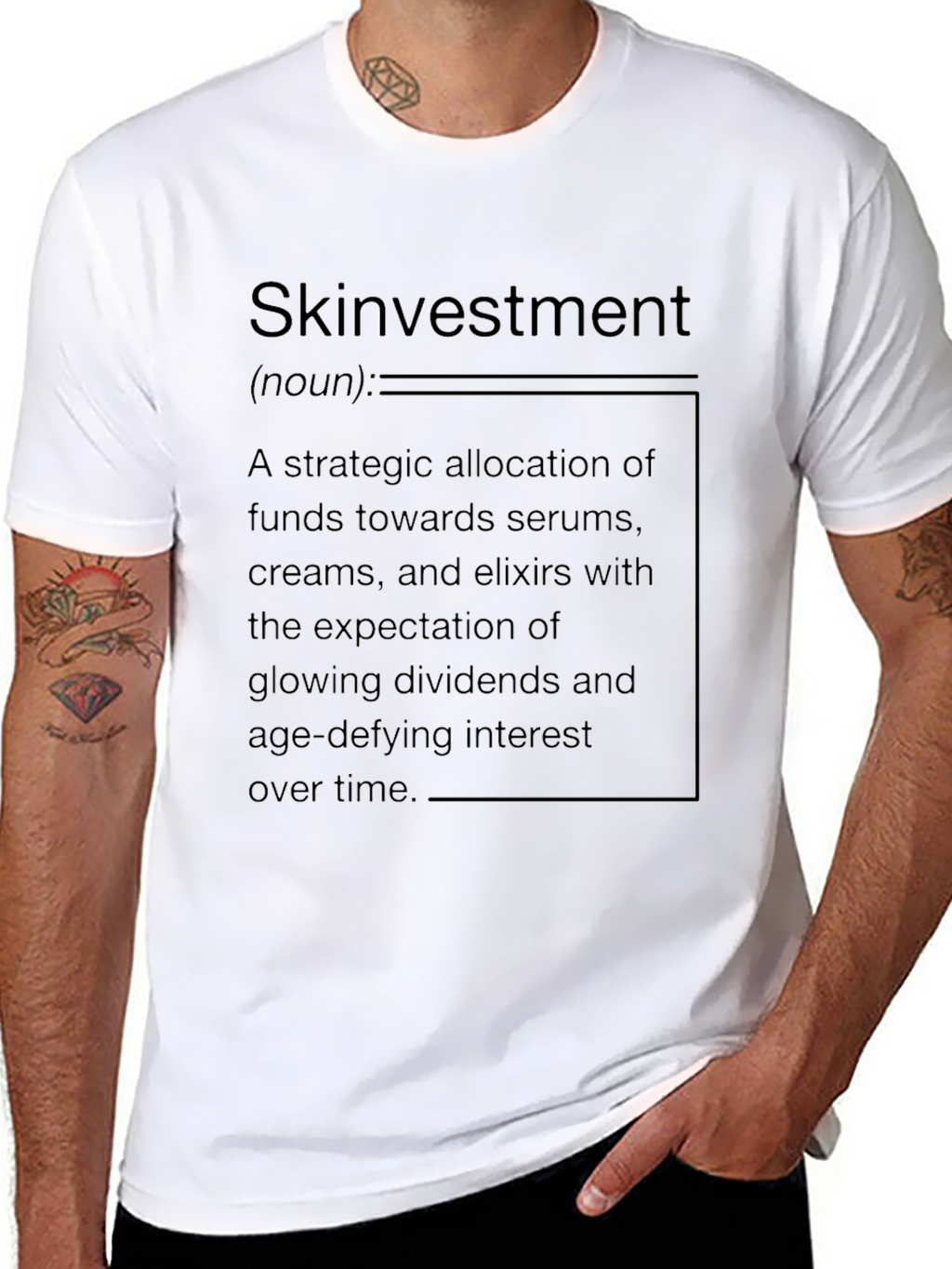 Skinvestment Definition Graphic T-Shirt