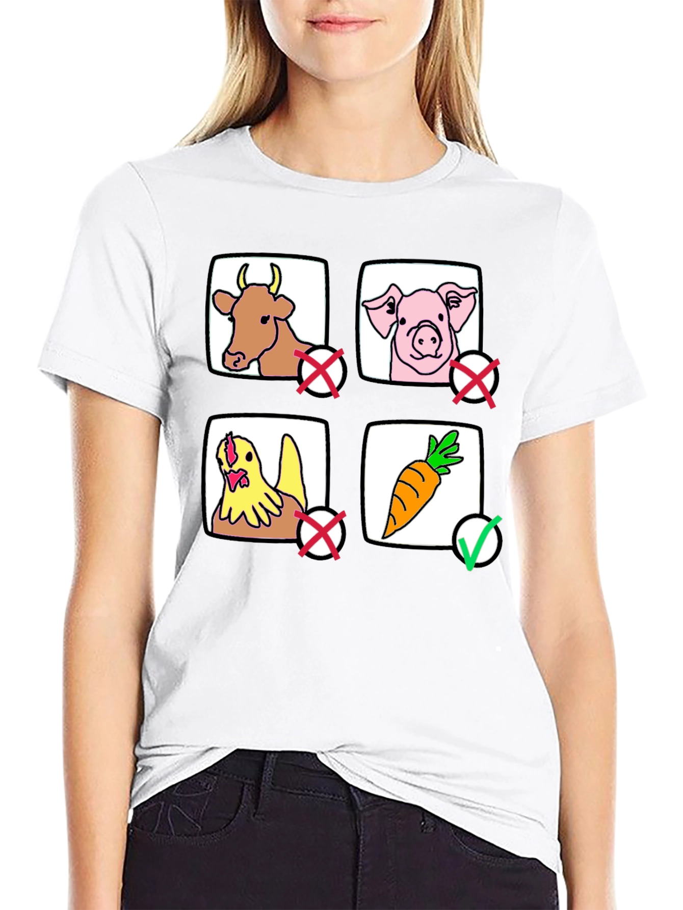 Vegan Lifestyle T-Shirt - Carrot No Meat