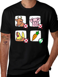 Vegan Lifestyle T-Shirt - Carrot No Meat