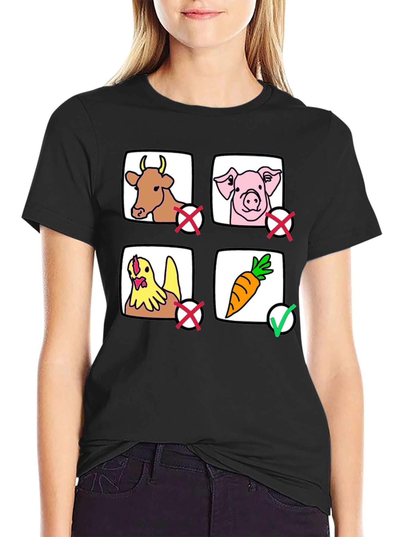 Vegan Lifestyle T-Shirt - Carrot No Meat