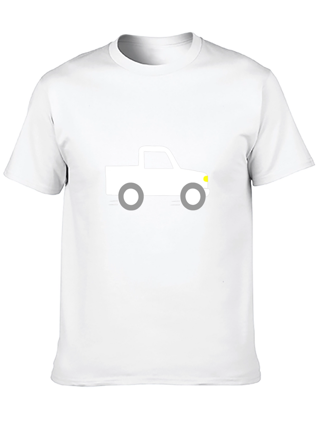 Truck Graphic Tee - Black Cotton Blend