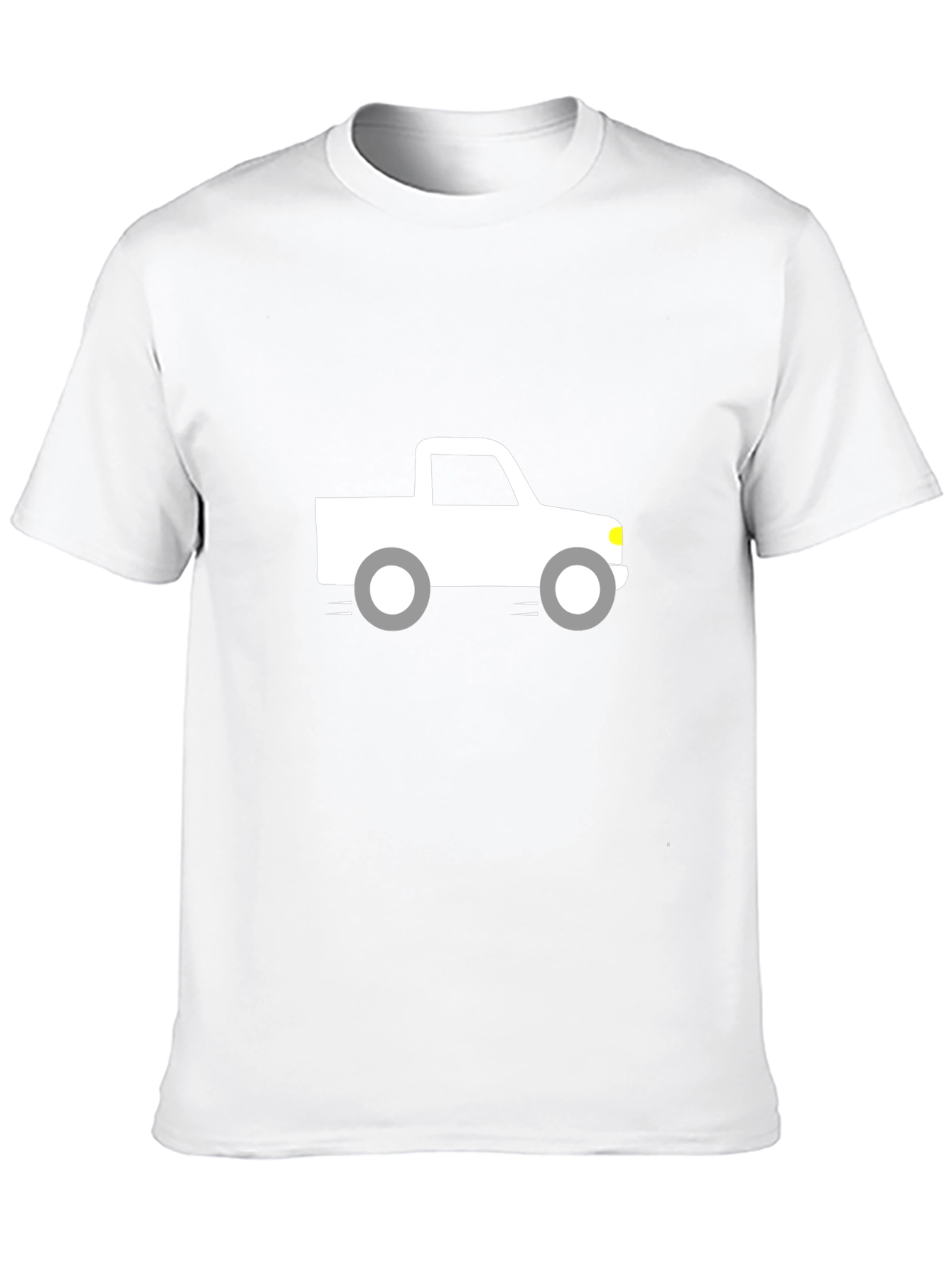 Truck Graphic Tee - Black Cotton Blend