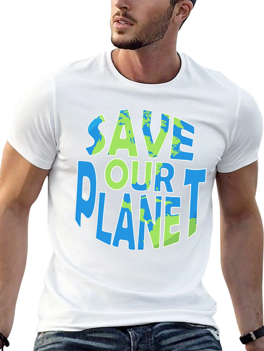 Save Our Planet T-Shirt - Earth Day Awareness