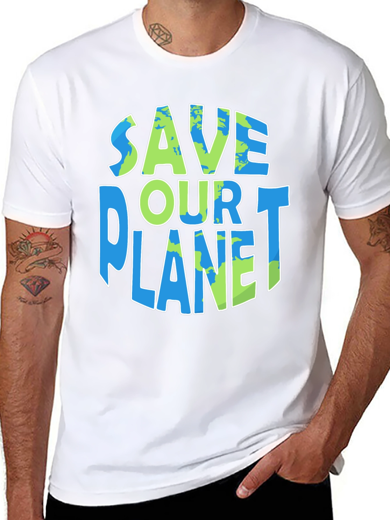 Save Our Planet T-Shirt - Earth Day Awareness