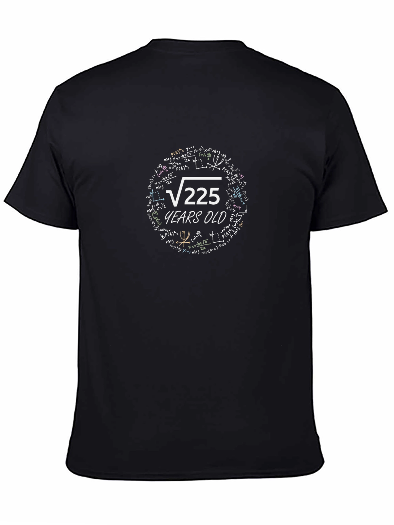 Funny 15th Birthday T-Shirt Math 225 Square Root