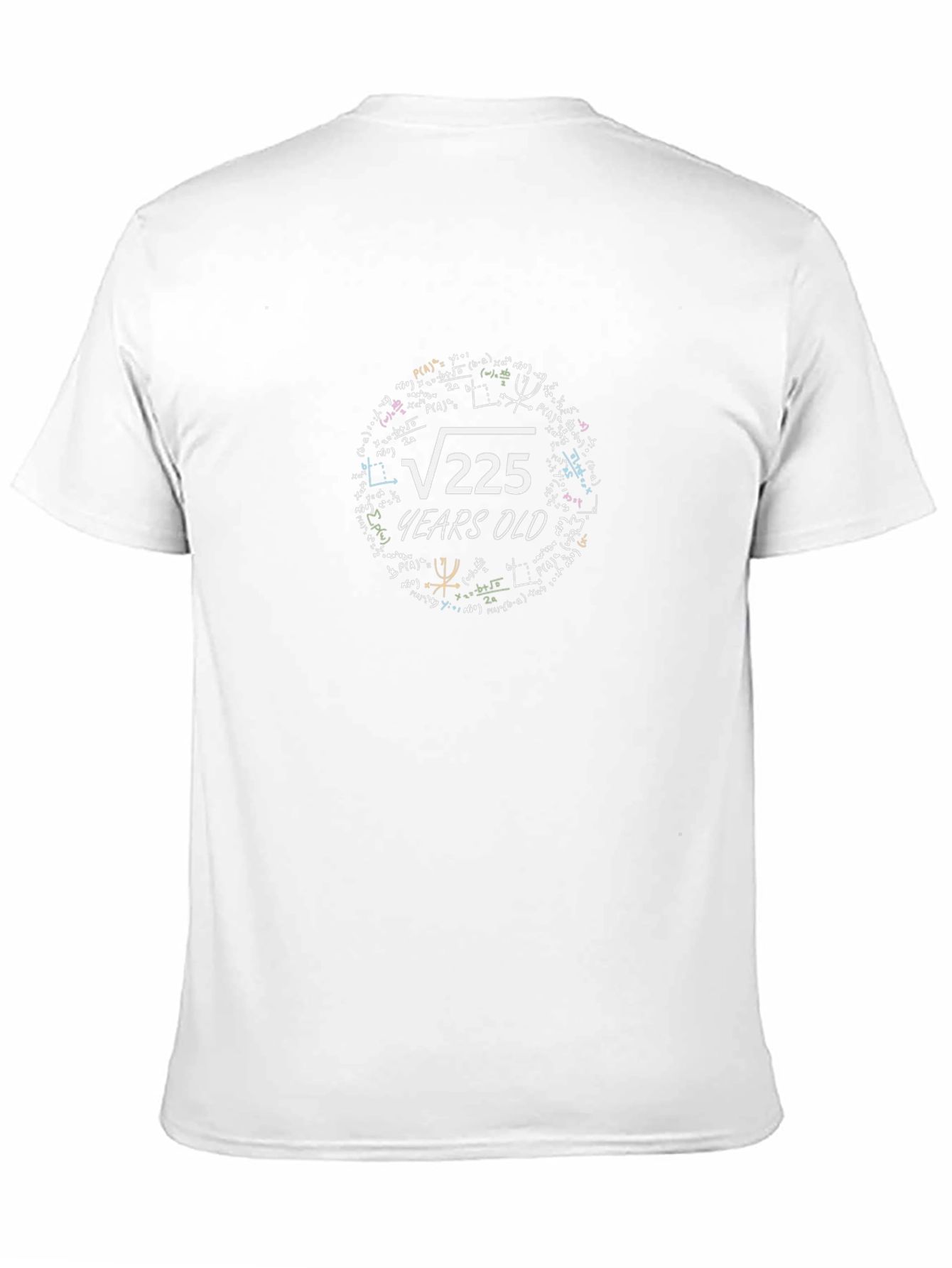 Funny 15th Birthday T-Shirt Math 225 Square Root