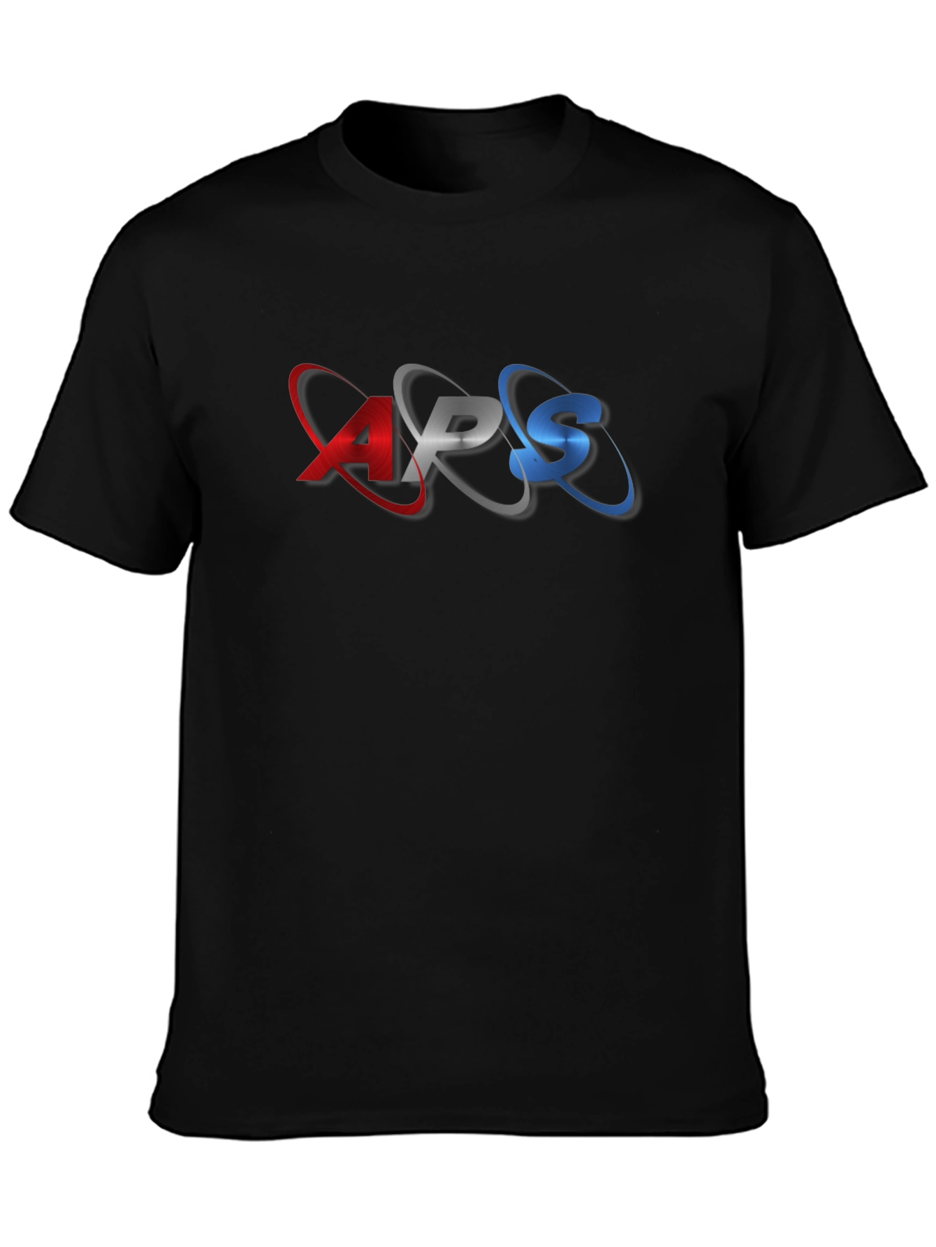 APS Graphic Black Tee - Stylish Casual Wear