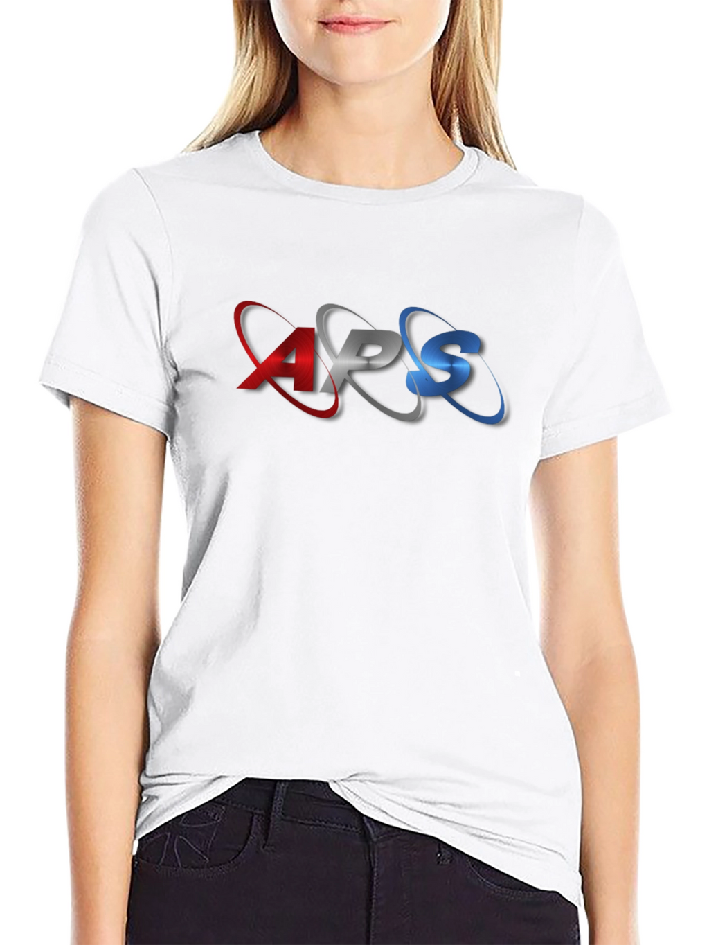 APS Graphic Black Tee - Stylish Casual Wear