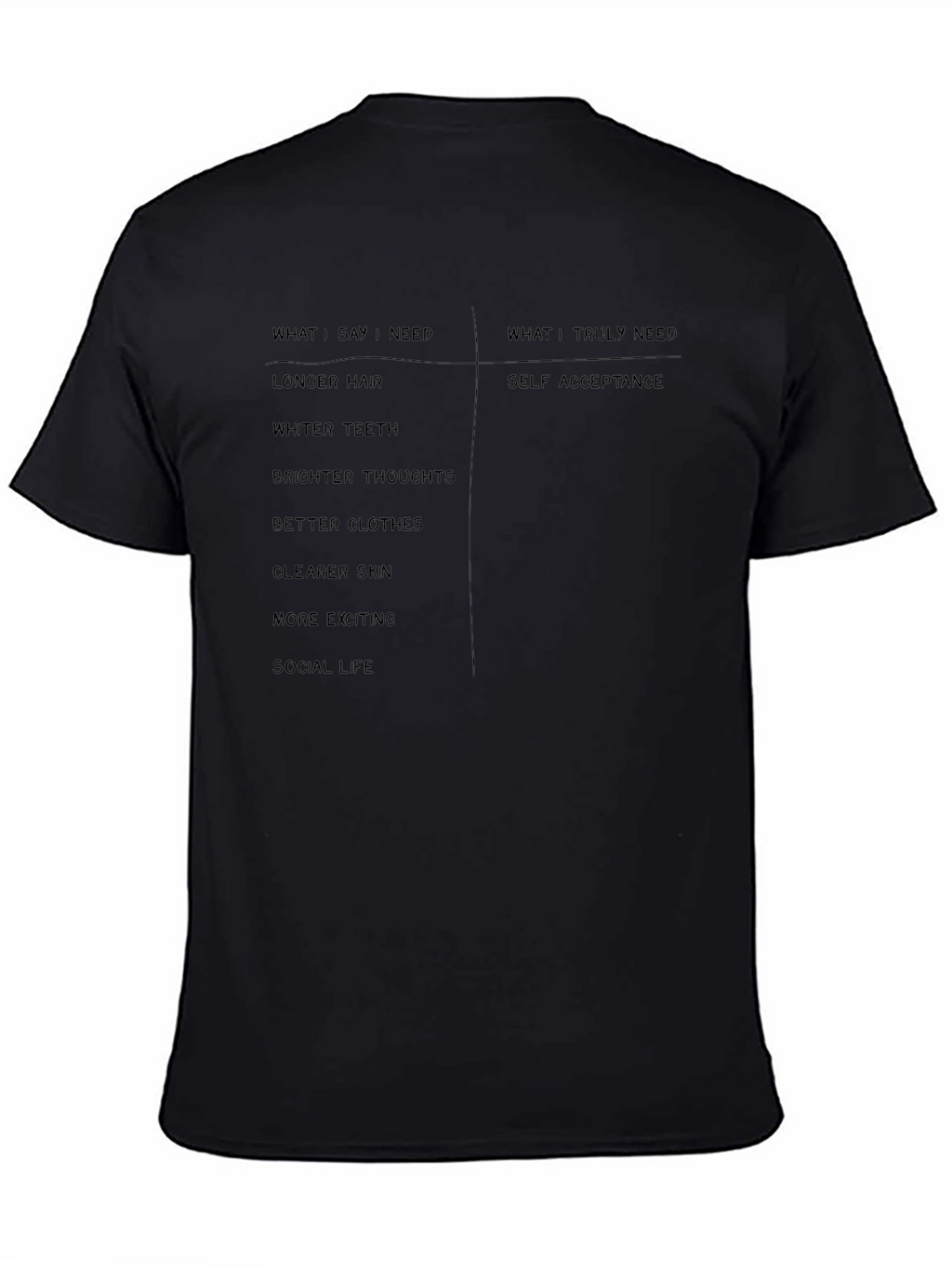 Self Acceptance Graphic T-Shirt - Unisex Casual Tee